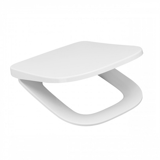 Сиденье с крышкой с механизмом плавное закрывание тонкое Roca Gap Slim ZRU9307682