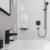 Смеситель для раковины Hansgrohe Logis 71107670 (матовый черный)