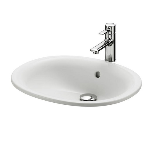 Раковина встраиваемая сверху TOTO Public LW762B#XW (530×450 мм)