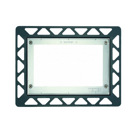 Монтажная рамка TECE 9240649 для установки панелей смыва на уровне стены (хром глянцевый)