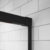 Душевая дверь Radaway Idea Black DWJ 140 R правая (1400х2005 мм) профиль черный/стекло прозрачное 387018-54-01R
