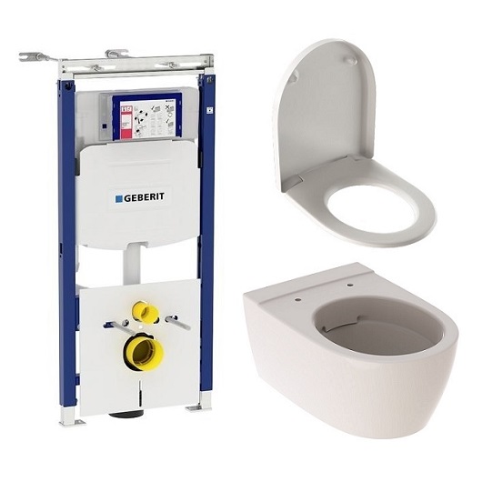 Комплект унитаз с инсталляцией Geberit 500.362.TC.I