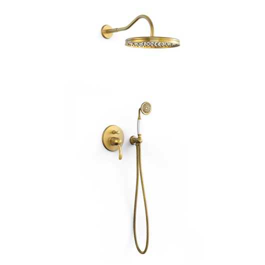 Душевая система TRES Classic 24218003LV (состаренная латунь)