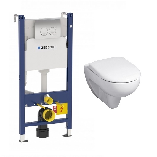 Комплект унитаз с инсталляцией Geberit 500.124.TC.R