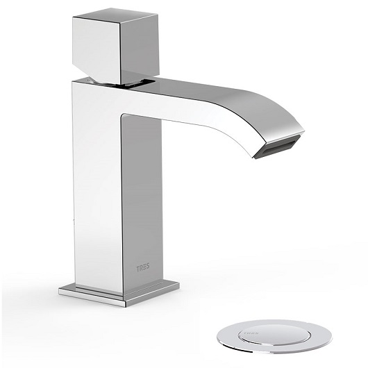 Смеситель для раковины TRES Cuadro 00610102D (хром)