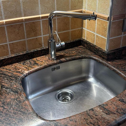 Смеситель для кухни TRES Cucina 162456 с подключением питьевой воды