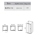 Душевая дверь Ravak Blix BLDP2-110 0PVD0U00Z1 (1100х1900мм) профиль сатин/стекло Transparent