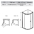 Душевой угол Ravak Pivot PSKK3-90 37677U00Z1 (900х900х1900 мм) профиль сатин/стекло Transparent