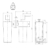 Дозатор жидкого мыла настенный Villeroy & Boch Elements-Tender TVA15100700061