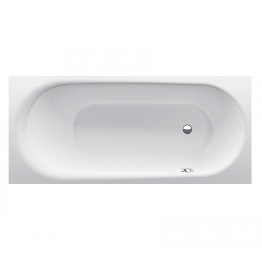 Ванна Bette Comodo 1620-000 PLUS (перелив спереди,1700х750 мм) шумоизоляция, антигрязевое покрытие