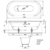 Ванна Bette Lux Oval 3467-035 Plus AR (1900х900 мм) шумоизоляция, антигрязевое, антискользящее покрытие