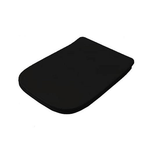Сиденье с крышкой для унитаза ArtCeram A16 ASA001 17 71 SoftClose (черное матовое)