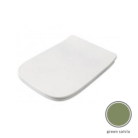 Сиденье с крышкой для унитаза ArtCeram A16 ASA001 44 71 SoftClose (Grenn Salvia Matt)