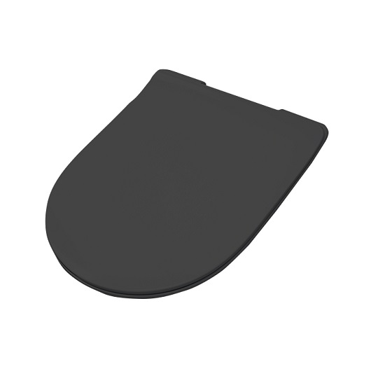 Сиденье с крышкой для унитаза ArtCeram File 2.0 Slim FLA014 17 (черное матовое) SoftClose