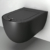 Сиденье с крышкой для унитаза ArtCeram The One THA001 81 SoftClose (черное матовое)