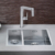 Мойка Blanco Zerox 340/180-IF/A 521642 (605х510 мм, зеркальная полировка)