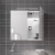 Зеркальный шкаф с подсветкой Emco Asis Mee 9498 050 51 (949805051) (800х746х153 мм)