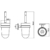 Туалетный ершик настенный Emco Polo 0715 001 01 (071500101) белый/хром