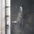 Душевой гарнитур Grohe Rainshower SmartActive 130 Cube 26584000 (9,5 л/мин)