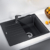 Мойка кухонная Blanco Zia 45 S Compact 526009 (черный, 680х500 мм)