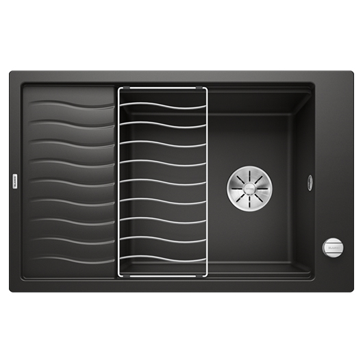 Мойка кухонная Blanco Elon XL 6 S 525882 (черный, 780х510 мм)