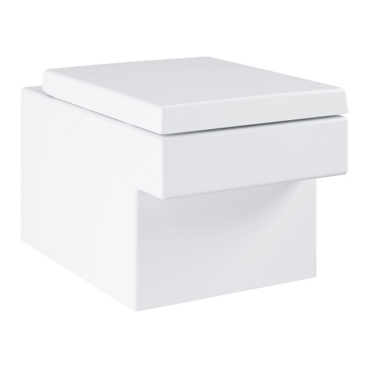 Чаша подвесного унитаза Grohe Cube Ceramic 3924500H безободковая