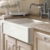 Кухонная мойка двойная Kerasan Hannah Oxfordshire 543001 (1003х470 мм) белая