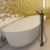 Смеситель для ванны напольный Cisal Vita VI01420040 (черный матовый)