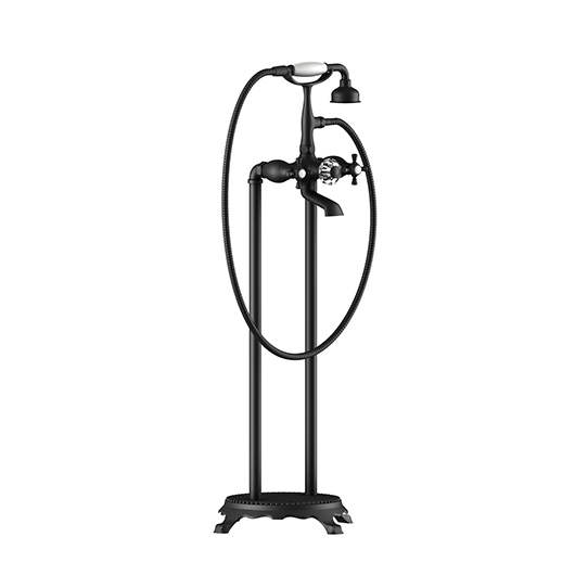 Смеситель для ванны Timo Nelson 1900/03Y-CR (черный матовый)