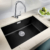Мойка кухонная Blanco Subline 700-U 526001 (черный, 730х460 мм)