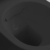 Чаша подвесного унитаза Scarabeo Moonn Clean Flush 5520/CL/49 безободковая (черная матовая)