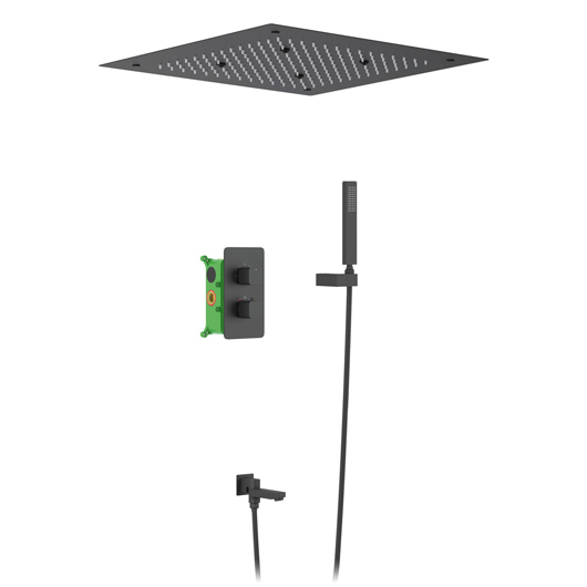 Душевая система Timo Petruma SX-5019/03SM (черный матовый)