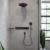 Ручной душ Hansgrohe Rainfinity 130 3jet EcoSmart 26865670 (матовый черный)
