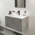 Смеситель для раковины Hansgrohe Finoris 76023670 (матовый черный)