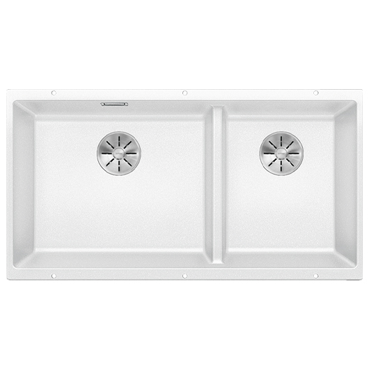 Мойка кухонная Blanco Subline 480/320-U 523588 (белый, 855х460 мм)