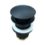 Донный клапан Kludi Push-open 1042639-00 (для раковин с переливом) черный матовый