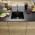 Мойка кухонная Blanco Subline 375-U 523732 (Ceramic PuraPlus, черный, 414х456 мм)