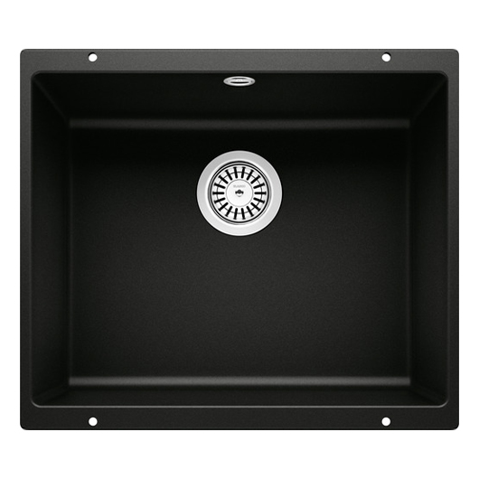 Мойка кухонная Blanco Rotan 500-U 526098 (черный, 530х460 мм)