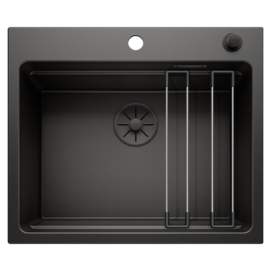 Мойка кухонная Blanco Etagon 6 Black Edition 526339 (черный, 600х510 мм)