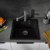 Мойка кухонная Blanco Naya 5 526578 (черный, 515х510 мм)