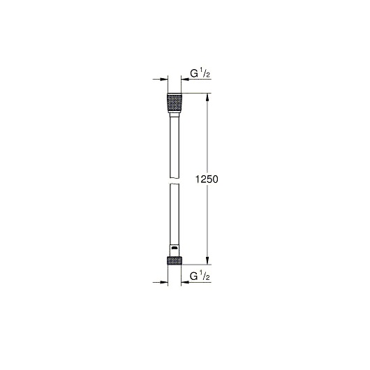 Душевой шланг Grohe Silverflex Longlife 26335000 (1250 мм)