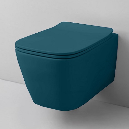Сиденье с крышкой для унитаза ArtCeram A16 ASA001 42 71 SoftClose (Green Petrolio Matt)