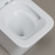 Чаша напольного унитаза Ceramica Nova Cubic Rimless CN1803T-B безободковая, система смыва Торнадо