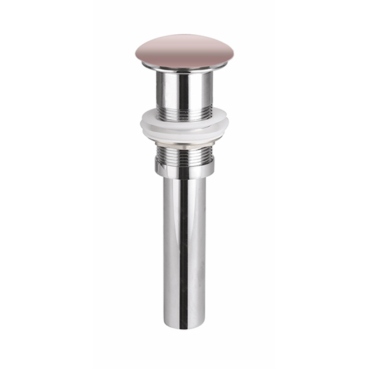 Донный клапан Ceramica Nova CN2000MP розовый матовый (для раковин без перелива)
