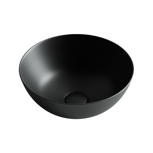 Раковина накладная Ceramica Nova Element CN6004 (358х358 мм) черная матовая