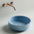 Раковина накладная Ceramica Nova Element CN6022ML (390х390 мм) голубая матовая