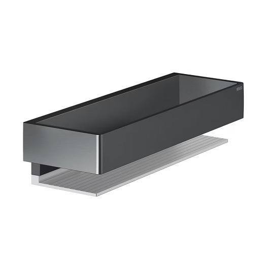 Корзинка для душа Keuco Edition 11 11158130000 (хром черный шлифованный, 11158 130000)