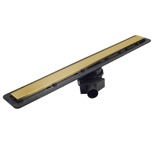 Душевой лоток Pestan Confluo Frameless Line 300 Gold (300 мм, золото/под плитку) 13701219