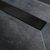 Душевой лоток Pestan Confluo Frameless Line 550 Matte Black (550 мм, черный матовый/под плитку) 13701319