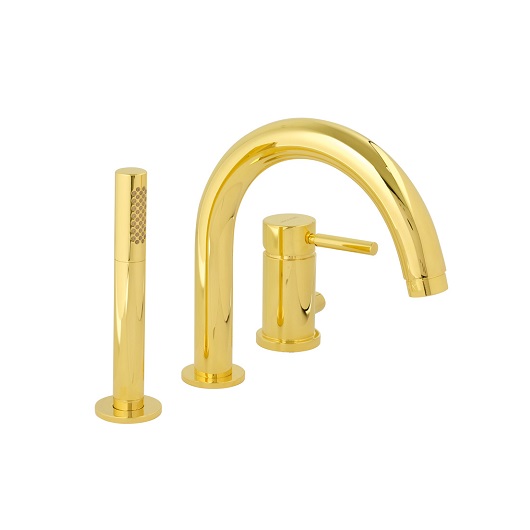 Смеситель для ванны Migliore Fortis Gold 27982 (ML.FRT-5256.DO) Золото